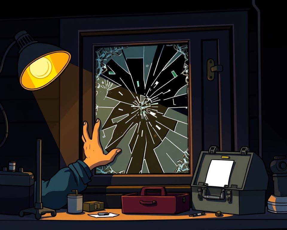 curved glass repair